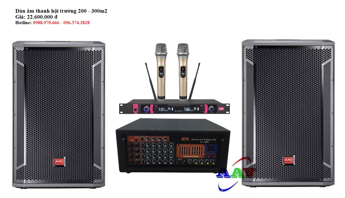 dàn âm thanh sân khấu giá rẻ cho trường học chất lượng cao